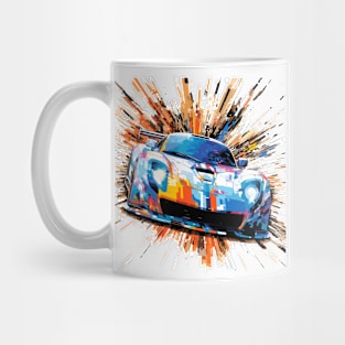 Car Racing Formula 1 Competition Abstract Mug